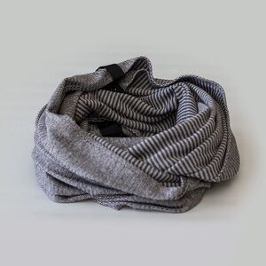 Lululemon Vinyasa Scarf *Rulu - Mini Check Pique White Heather